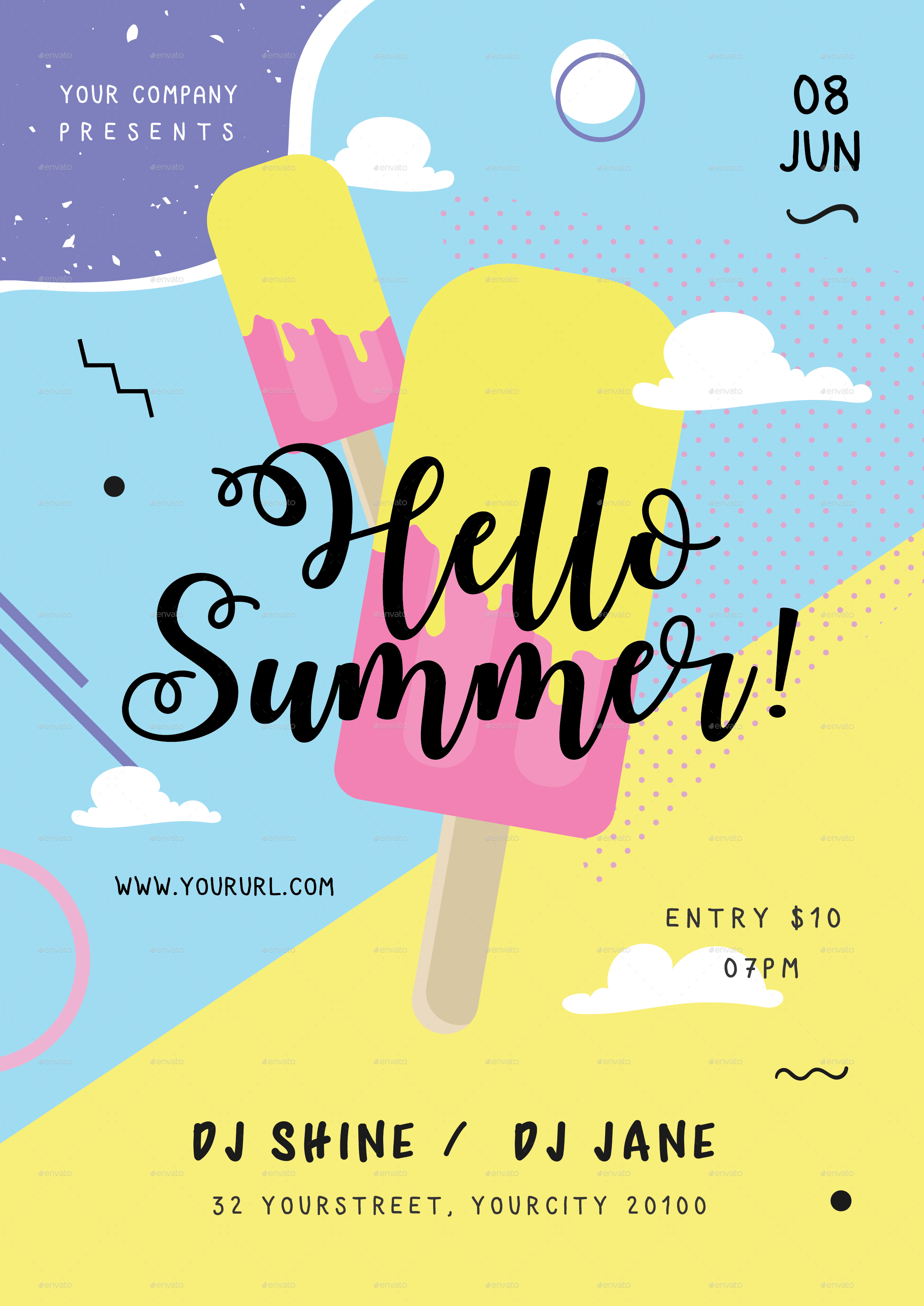 Summer Fair Flyer Template